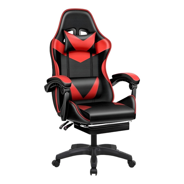 Cadeira Gamer Premium Escritório Giratória 360º Reclinável Cor Vermelho Cadeira Gamer Premium Escritório Giratória 360º Reclinável Cor Vermelho