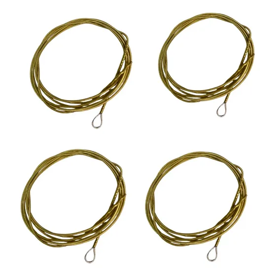 Kit Com 4 Bordão Para Malacacheta Dourado 