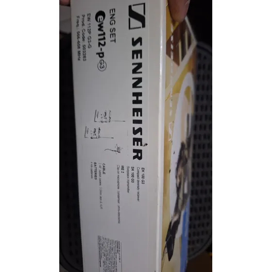 Ew122p G3 Microfono De Balita Inalambrico Sennheiser