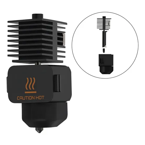 Kit Upgrade Hotend Creality K1 K1 Max Bloco Ceramico 24v