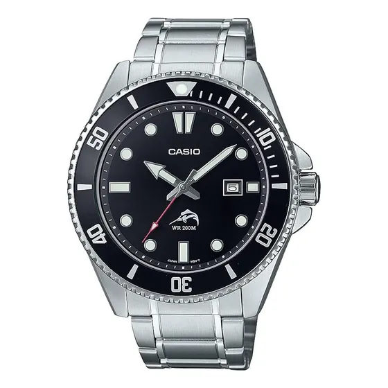 Reloj Casio Marlin Duro Mdv106 Brazalete Metálico Original