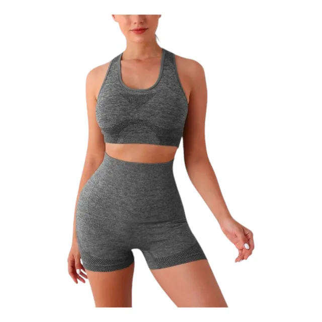 Conjunto Deportivo Short Y Top Para Dama