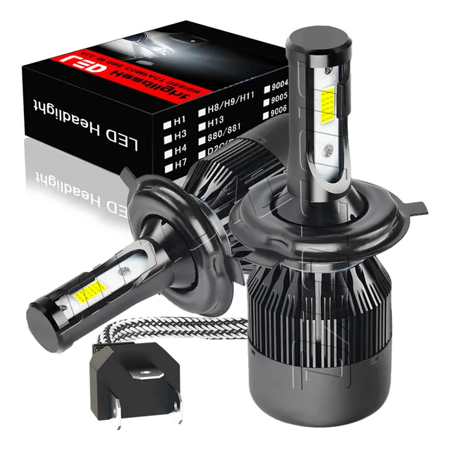 Focos Led H4 Para Nissan Versa Xtrail Tsuru Tiida Np300 Marc