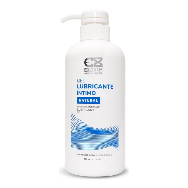 Gel Lubricante Íntimo Natural 500ml Elixir
