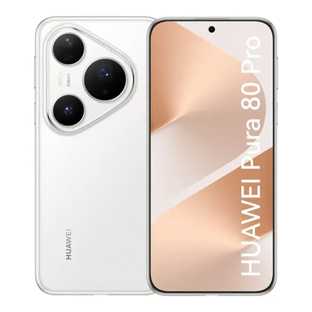 Smartphone Huawei Pura 80 Pro 12gb+512gb Sofisticado E Poderoso Câmera Ultra-iluminação Design Premium Tela Oled Branco