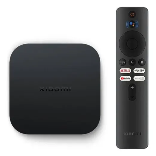 Xiaomi Tv Box S 2nd Gen streaming tv Media Reproductor multimedia 4K Ultra HD, Google TV Box con 2GB RAM 8GB ROM, 2.4G/5G Dual WiFi, Bluetooth 5.2 y Dolby Audio y DTS-HD, Dolby Vision, HDR10+
