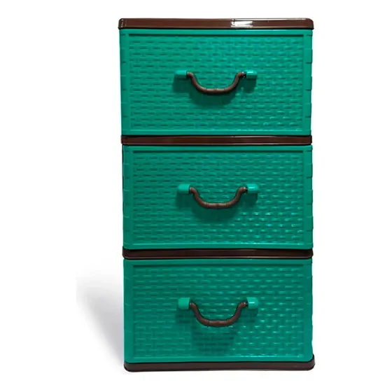 Gavetero Plastico 3 Niveles Duraplas Gama De Colores