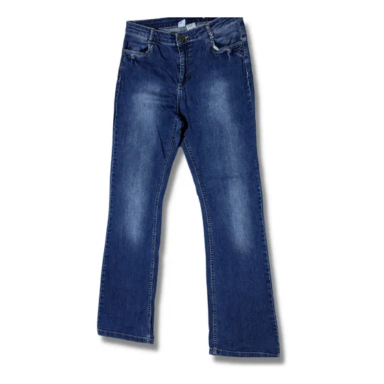 Bonito Pantalón/jean De Dama. Mooe. Azul Oscuro. 20x. Oferta