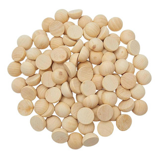 100 Bolas Semiredondas Madera Semiredondas For Manualida 100 Bolas Semiredondas Madera Semiredondas For Manualida