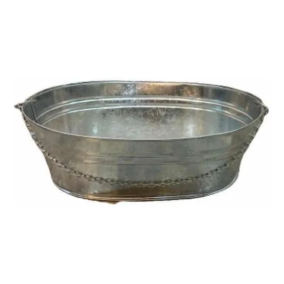 Maceta Frapera  Fuenton De Zinc Colgante 35x13
