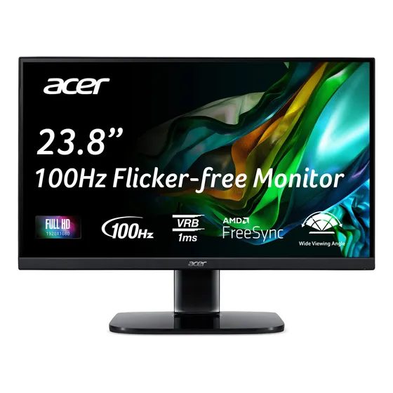 Acer Hbi Monitor Oficina Para Juego Full Hd Marco Cero Amd