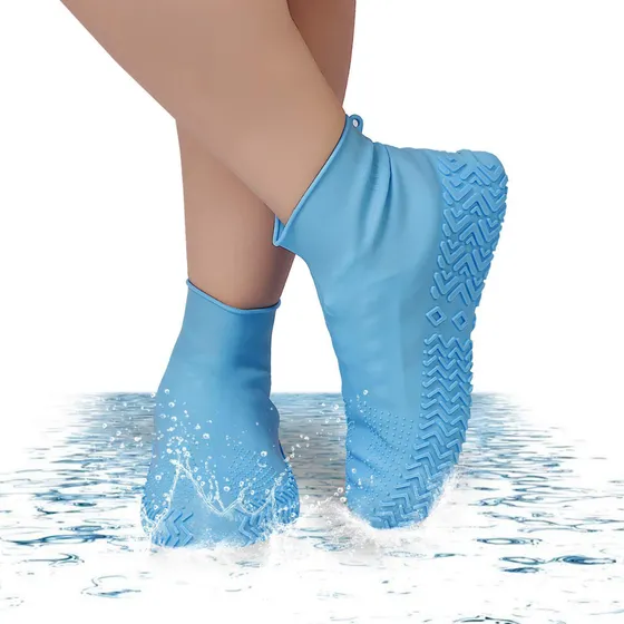 Forro Protector Para Zapatos Lluvia De Latex Ajustables