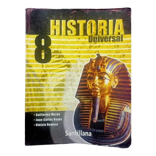 Libro Historia Universal 8vo / 2do Año Santillana