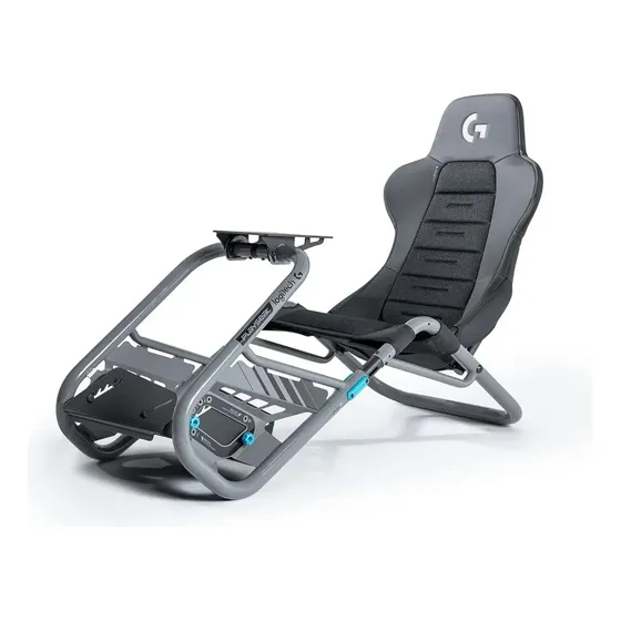 Playseat Trophy Logitech Edition Color Negro Material del tapizado ActiFit | Cuotas sin interés