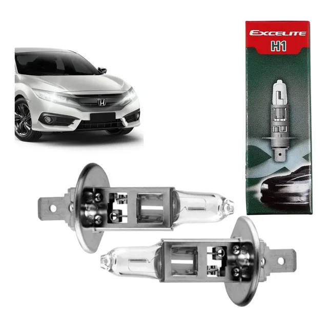 Lampadas Farol H1 Original Halógena 12v  - Par