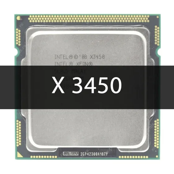 Processador Intel Xeon X3450 De 4 Núcleos E 3.6Ghz De Frequência