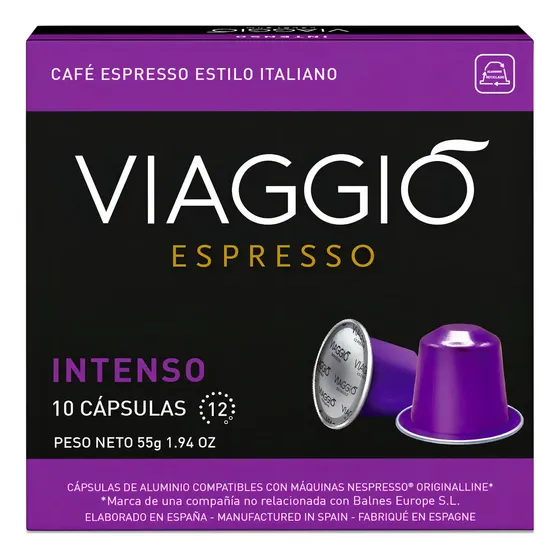 10 Cápsulas Café Viaggio Intenso Compatibles Nespresso | MercadoLibre