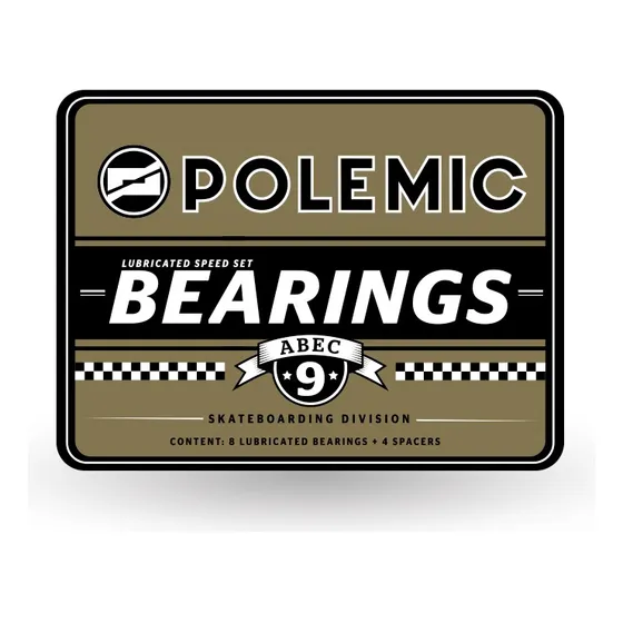 Rodamientos Skate Abec 9 - Polemic