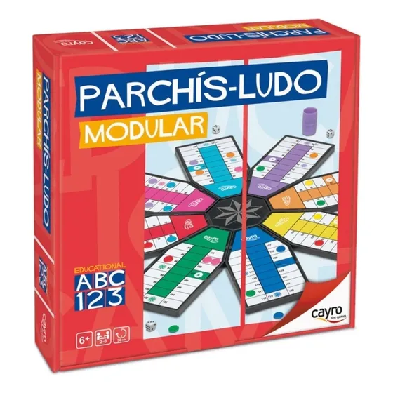 Juego De Mesa Parchis Ludo Modular Cayro Nuevo