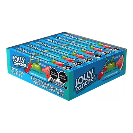 Dulce Jolly Rancher Suave 25.8 G Pack 12 Piezas