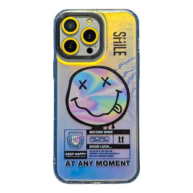 Funda Para iPhone Uso Rudo Silicona Tornasol Transparente