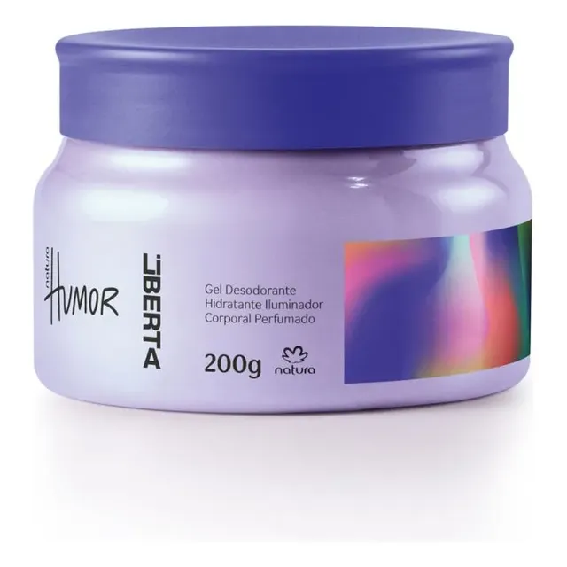 Gel Hidratante Iluminador Corporal Humor Liberta 200 G Corporal Perfumado