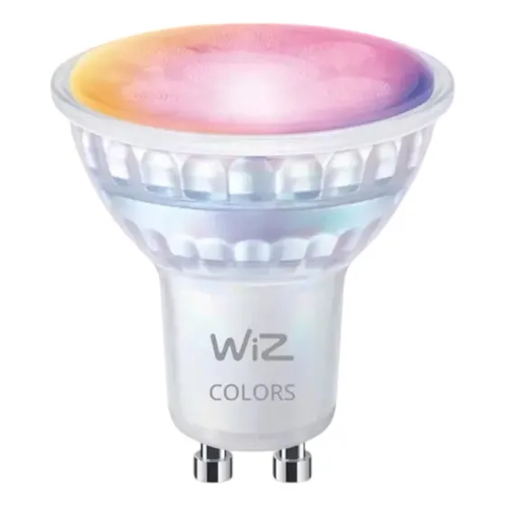 Lampara Smart Led Dicroica Wifi Colores 4.7w Wiz Gu10 400lm