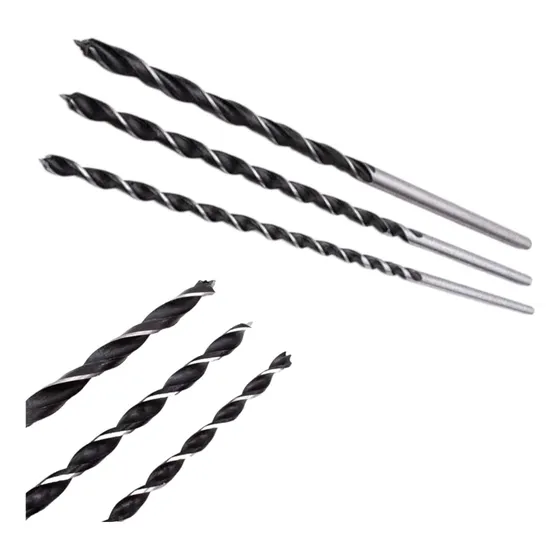 Mechas Para Madera 3 Pcs 400mm 8-10-12mm Brocas - En Oferta