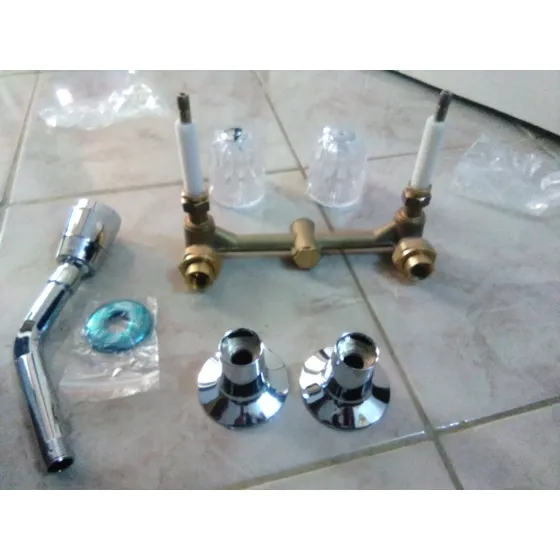 Kit De Llave De Ducha Doble Con Regadera  (envío Gratis) 