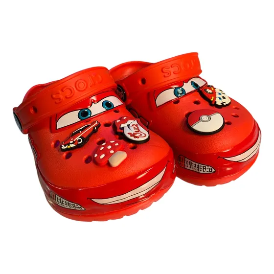 Cholas Estilo Crocs Edición De Cars