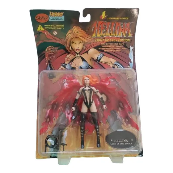 Figura Skybolt Toyz Hellina Roja Y Platinium Series 2 1997 