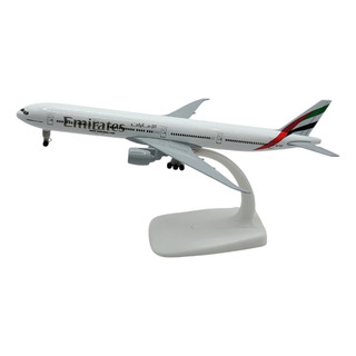 Avion A Escala Emirates Boeing 777 De Metal Con Ruedas 20cm Avion A Escala Emirates Boeing 777 De Metal Con Ruedas 20cm