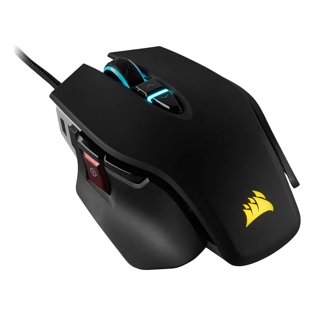 Mouse Gamer Corsair M65 Elite Rgb Negro 18k Dpi 9b Aluminio