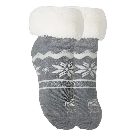 Pantusox Medias Con Corderito Sox Adultos Antideslizante R F