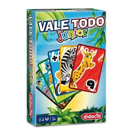 Vale Todo Junior Juego De Cartas Infantil Para Niños Y Niñas