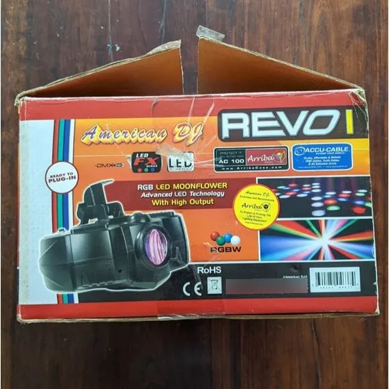 Luces Led Miniteca Discoteca American Dj Revo I