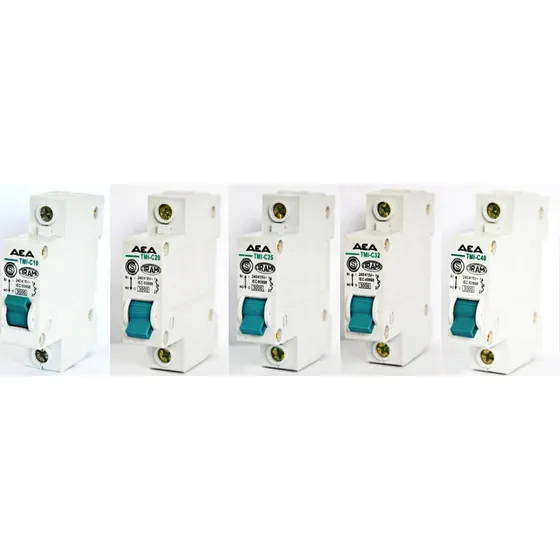 Llave Termicas Unipolar  1x6 Amp  6ka  Aea
