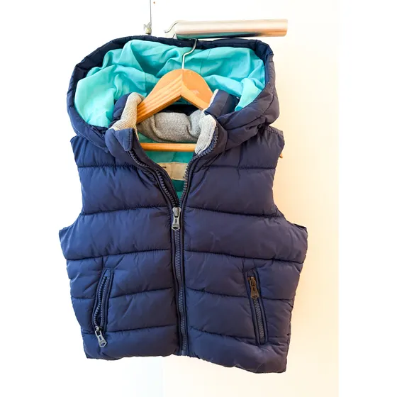Chaleco Zara Abrigado Varón Talle 24-36 Meses 94cm