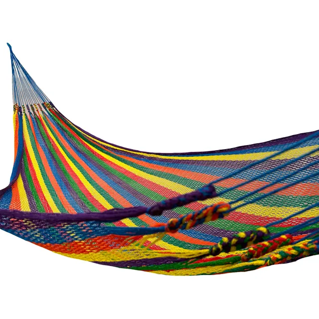 Hamaca Matrimonial Multicolor De Nailon Tipo Red