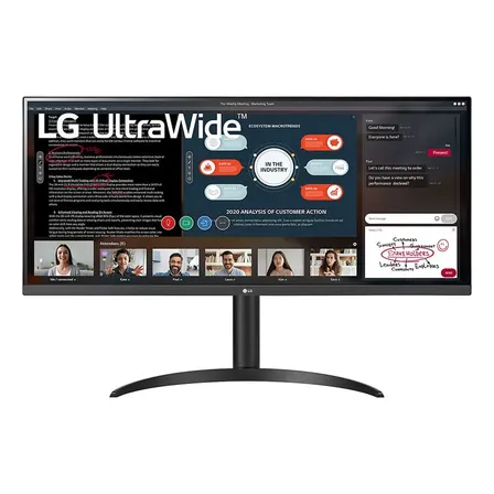 Monitor Ultrawide LG 34 Ips Full Hd Hdr10 Amd Freesync 34wp Cor Preto