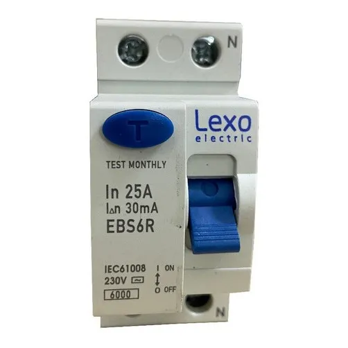 Interruptor Diferencial 2x25 A 30 Ma Lexo Certificado