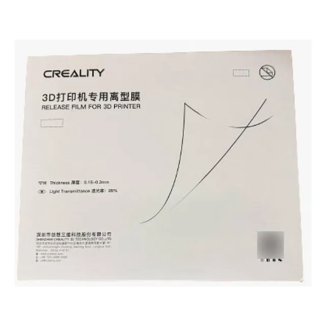 Fep Release Film Creality Impresora Resina 22x18x0.15