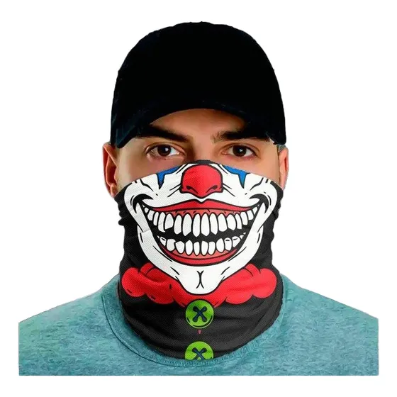 Pañuelo Buff De Payaso Bandana Tubular Deportiva