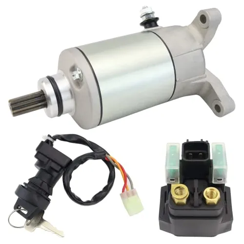 Motor De Arranque Y Relé Para Suzuki Ozark 250 Lt-f250