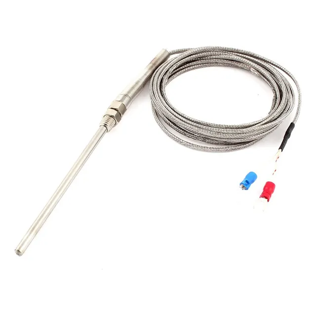 Termopar Tipo K Sonda -100'c A 1250'csonda 10cm Cable 3m
