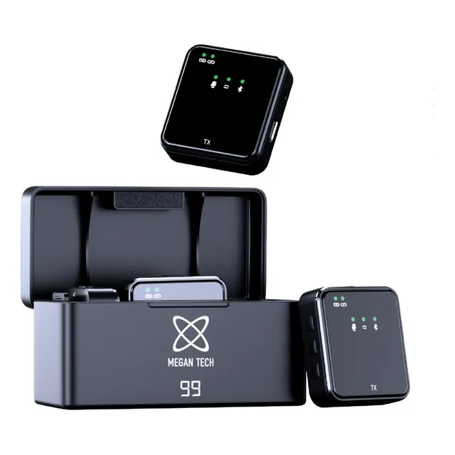 Microfono Omnidireccional Celular Usb C Inalambrico Premium