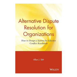 Libro: Resolución Alternativa De Conflictos Para Organizacio Libro: Resolución Alternativa De Conflictos Para Organizacio