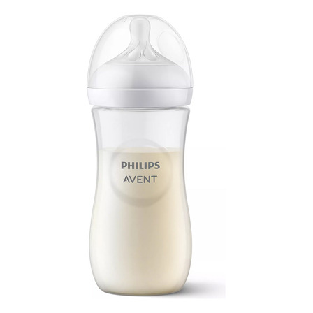 Philips Avent Natural Response Scy906/01 Mamadera Transparente 330ml Philips Avent Natural Response Scy906/01 Mamadera Transparente 330ml