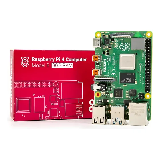 Placa Sbc Raspberry Pi 4 Model B 8gb Ram