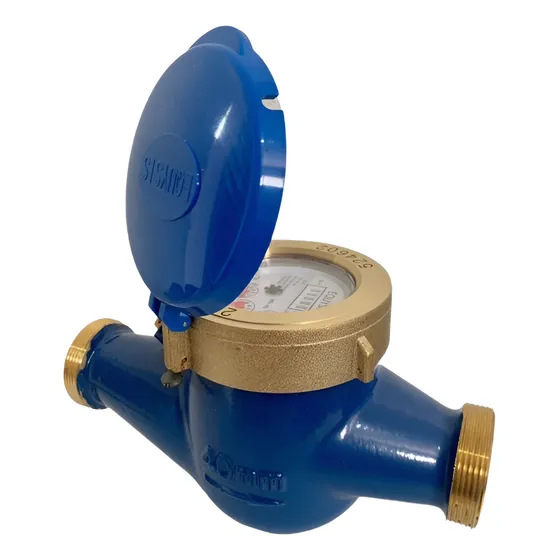 Medidor De Agua 1-1/2 Bronce Con Niples Coples Empaque Dorot